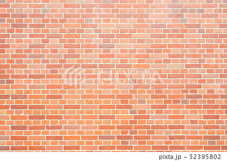 赤煉瓦 壁面　背景素材 52395802