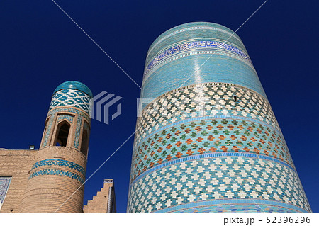 シルクロードの旅 青の都ウズベキスタン ヒヴァ カルタ・ミノル シルクロードの旅 青の都ウズベキスタン ヒヴァ カルタ・ミノル 52396296