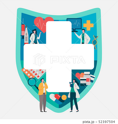 Patient consultation to the doctor. Health care  52397504