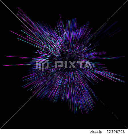 Abstract big data background wallpaper design. Motion pattern texture with shine colorful lines and 52398798