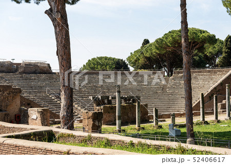 Ostia Antica Rome Italy - The Roman Theatre Ostia Antica Rome Italy - The Roman Theatre 52406617