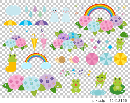 梅雨のイラスト 52418166