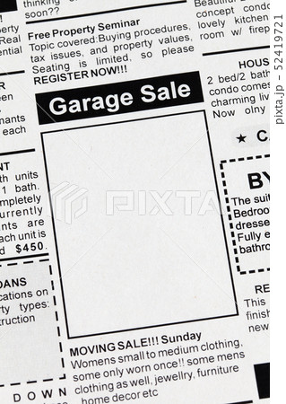 Garage Sale Garage Sale 52419721
