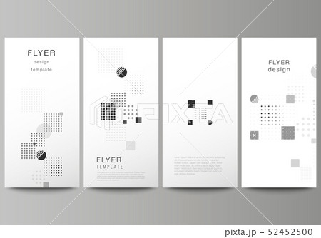 The minimalistic vector illustration of the editable layout of flyer, banner design templates The minimalistic vector illustration of the editable layout of flyer, banner design templates 52452500