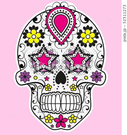 Mexican Sugar Skull vector Mexican Sugar Skull vector 52511273