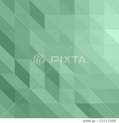 Green abstract low poly triangles background Green abstract low poly triangles background 52513306