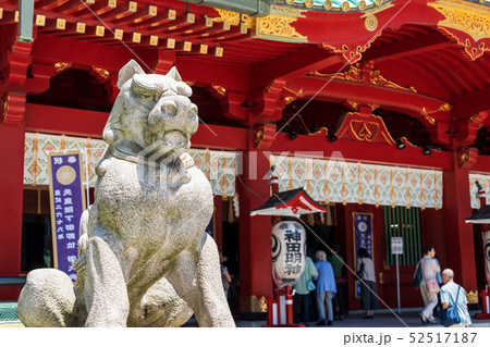 東京　神田明神　狛犬 52517187
