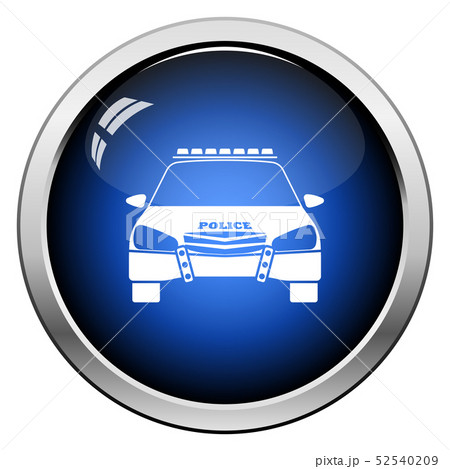 Police icon front view 52540209