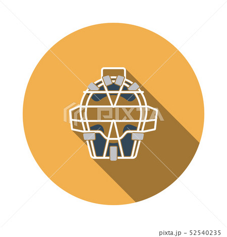 Baseball Face Protector Icon 52540235