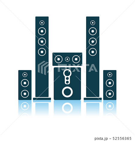 Audio System Speakers Icon Audio System Speakers Icon 52556365