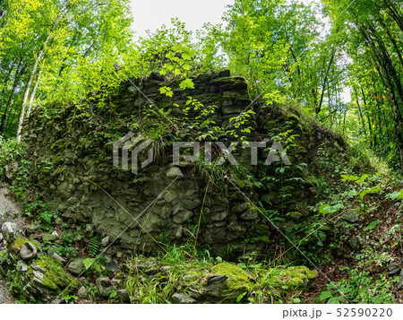 The ruins of an ancient stone fortress The ruins of an ancient stone fortress 52590220