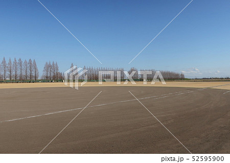 ソフトボールの球場 ソフトボールの球場 52595900