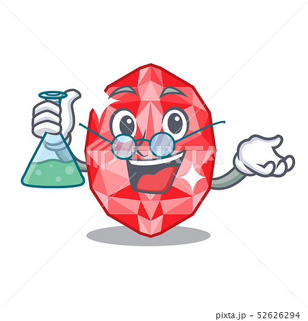 Professor ruby gems isolated with the character 52626294