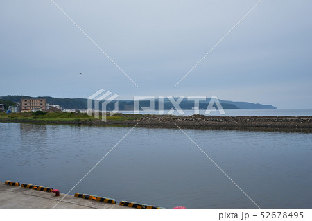 北海道 網走川河口と能取岬 北海道 網走川河口と能取岬 52678495