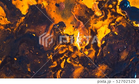abstract orange brown acrylic paint background art 52702520