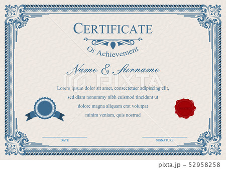 diploma vintage 52958258