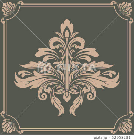 retro graphic ornament retro graphic ornament 52958281