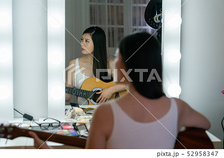 talent singer practice play guitar progress 52958347