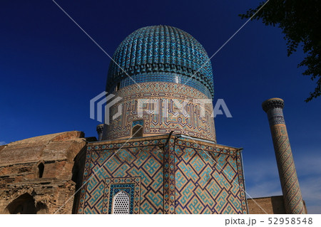 中央アジア シルクロードの旅 ウズベキスタン サマルカンド アミール・ティムール・モスク 中央アジア シルクロードの旅 ウズベキスタン サマルカンド アミール・ティムール・モスク 52958548