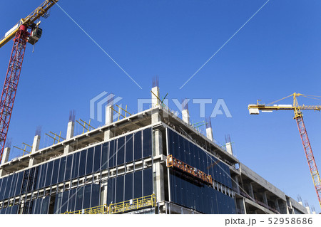 Multi-storey building under construction Multi-storey building under construction 52958686