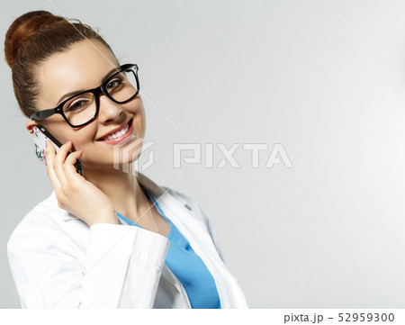 Remote medical consultation concept Remote medical consultation concept 52959300