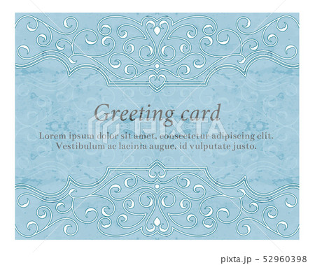 Elegant greeting vintage cards 52960398