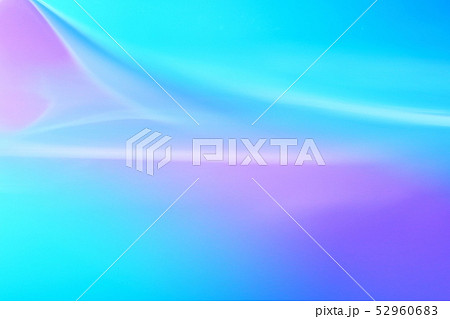 青色系の抽象的背景素材 緩やかなライン・流れ 青色系の抽象的背景素材 緩やかなライン・流れ 52960683