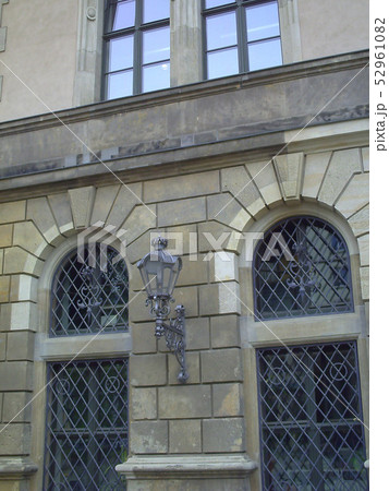 City lantern in Dresden. Vintage street lamp in City lantern in Dresden. Vintage street lamp in 52961082