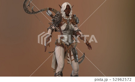 Elf Beautiful Woman 3d render 52962572