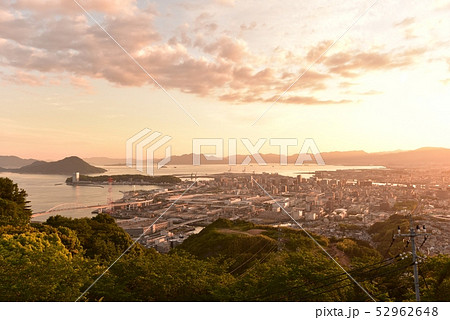 夕景　黄金山からの眺め　宇品・宮島方面 52962648