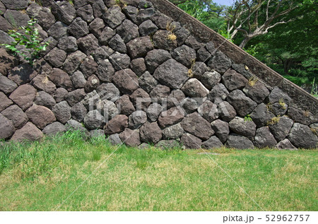 金沢市:金沢城の石垣 金沢市:金沢城の石垣 52962757