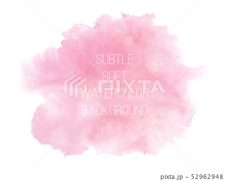 Soft pink powder color watercolor background. Soft pink powder color watercolor background. 52962948