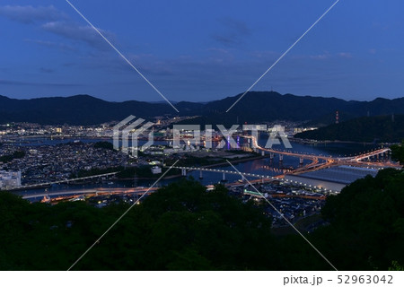 夜景　黄金山から仁保Jct 52963042