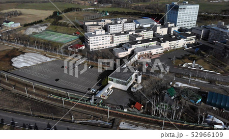 空撮 北海道 学園都市線の駅 北海道医療大学 空撮 北海道 学園都市線の駅 北海道医療大学 52966109
