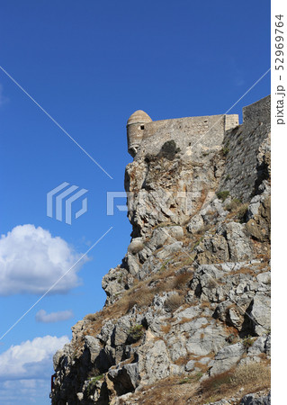 Fortress Fortezza in Rethymno, Crete island, Fortress Fortezza in Rethymno, Crete island, 52969764