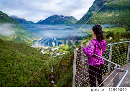 Geiranger fjord, Norway. 52969840
