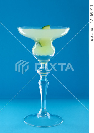 Hemingway daiquiri cocktail on blue background 52969911