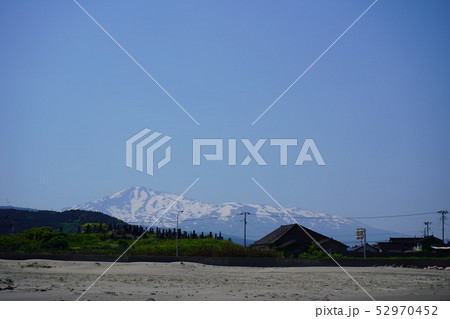 河口の風景 鳥海山 河口の風景 鳥海山 52970452