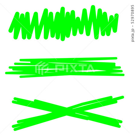 取り消し線 取り消し線 52970895