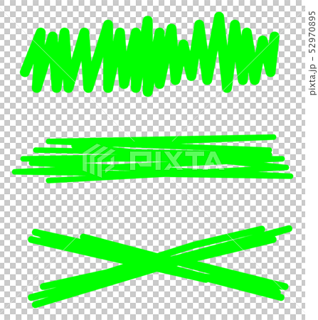 取り消し線 取り消し線 52970895