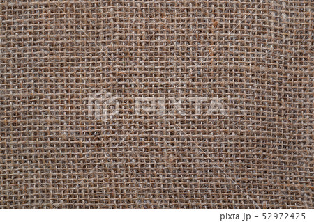 Sackcloth texture background.Old sackcloth close up copy space for text and design on sackcloth 52972425
