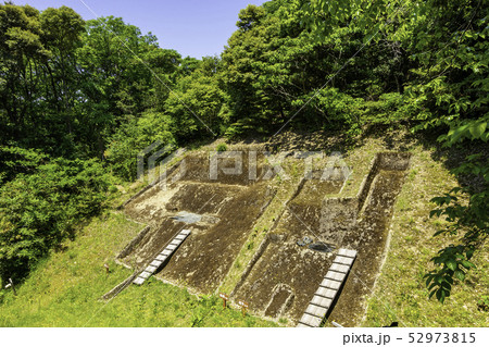 島根県出雲 出雲市斐川町 荒神谷遺跡 青銅器(銅剣358本 銅鐸6個 銅矛16本)出土地 島根県出雲 出雲市斐川町 荒神谷遺跡 青銅器(銅剣358本 銅鐸6個 銅矛16本)出土地 52973815