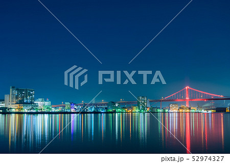 若戸大橋夜景【福岡県】 52974327