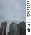 ビルと空と雲 52974553