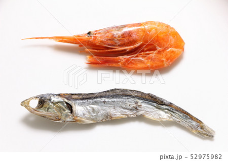 干し甘えびと焼きめざし。 52975982