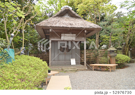 湘南、大磯、鴫立庵の庭内 52976730