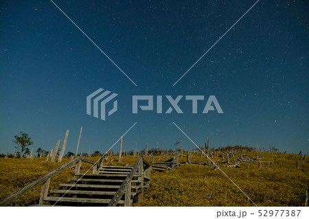 月光の大台ケ原と星空(奈良県吉野郡上北山村) 月光の大台ケ原と星空(奈良県吉野郡上北山村) 52977387