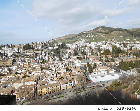 スペイン アルハンブラ宮殿 アルバイシン地区 スペイン アルハンブラ宮殿 アルバイシン地区 52979266