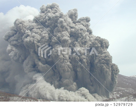 2000/3/31有珠山噴火の写真です 52979729