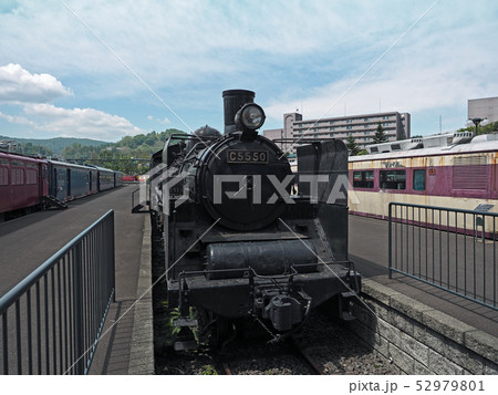 蒸気機関車C55 50/小樽市総合博物館 屋外車両展示ホーム 蒸気機関車C55 50/小樽市総合博物館 屋外車両展示ホーム 52979801